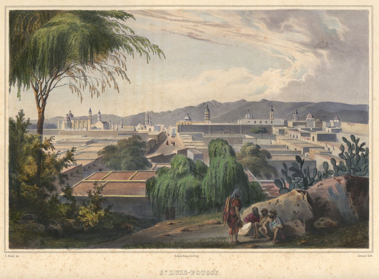 Luis-Potosí. Näkymä San Luis Potosí, San Luis Potosí tekijältä Arnout