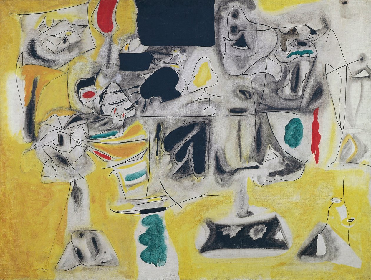 Maisema-pöytä tekijältä Arshile Gorky