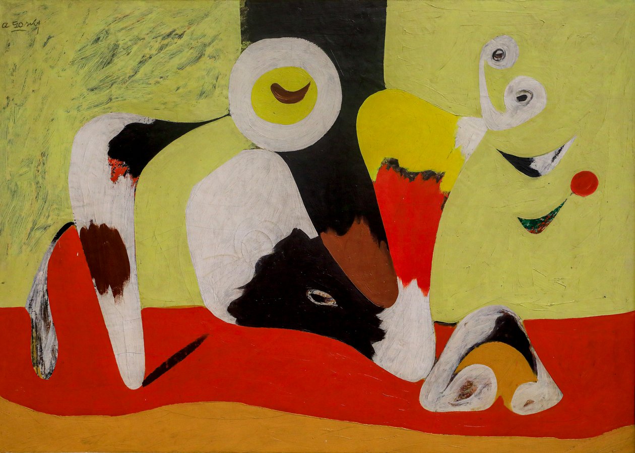 Mojave. 1941-1942 (óleo sobre tela) finlandês tekijältä Arshile Gorky