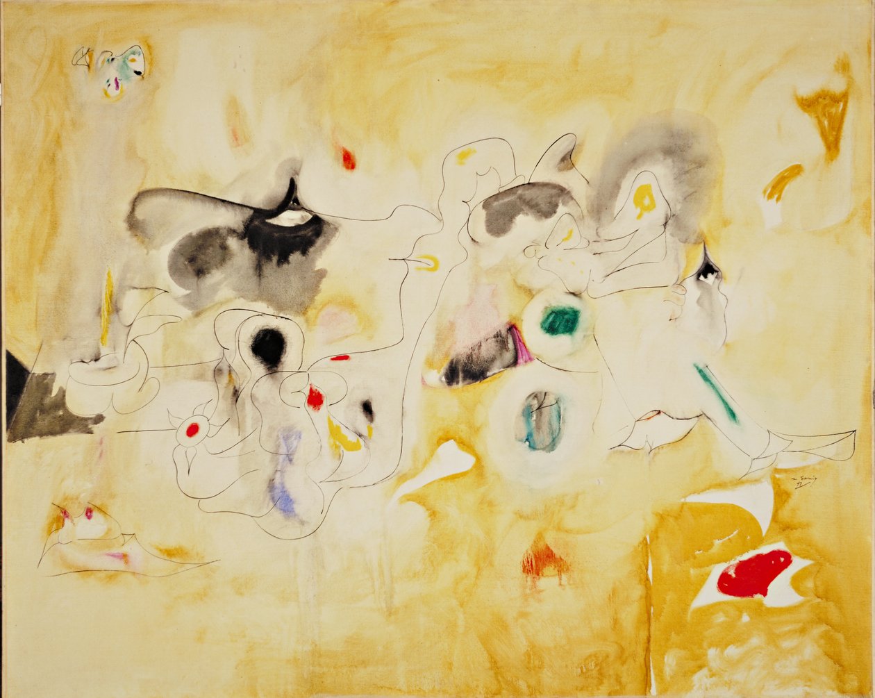 Aura ja laulu tekijältä Arshile Gorky