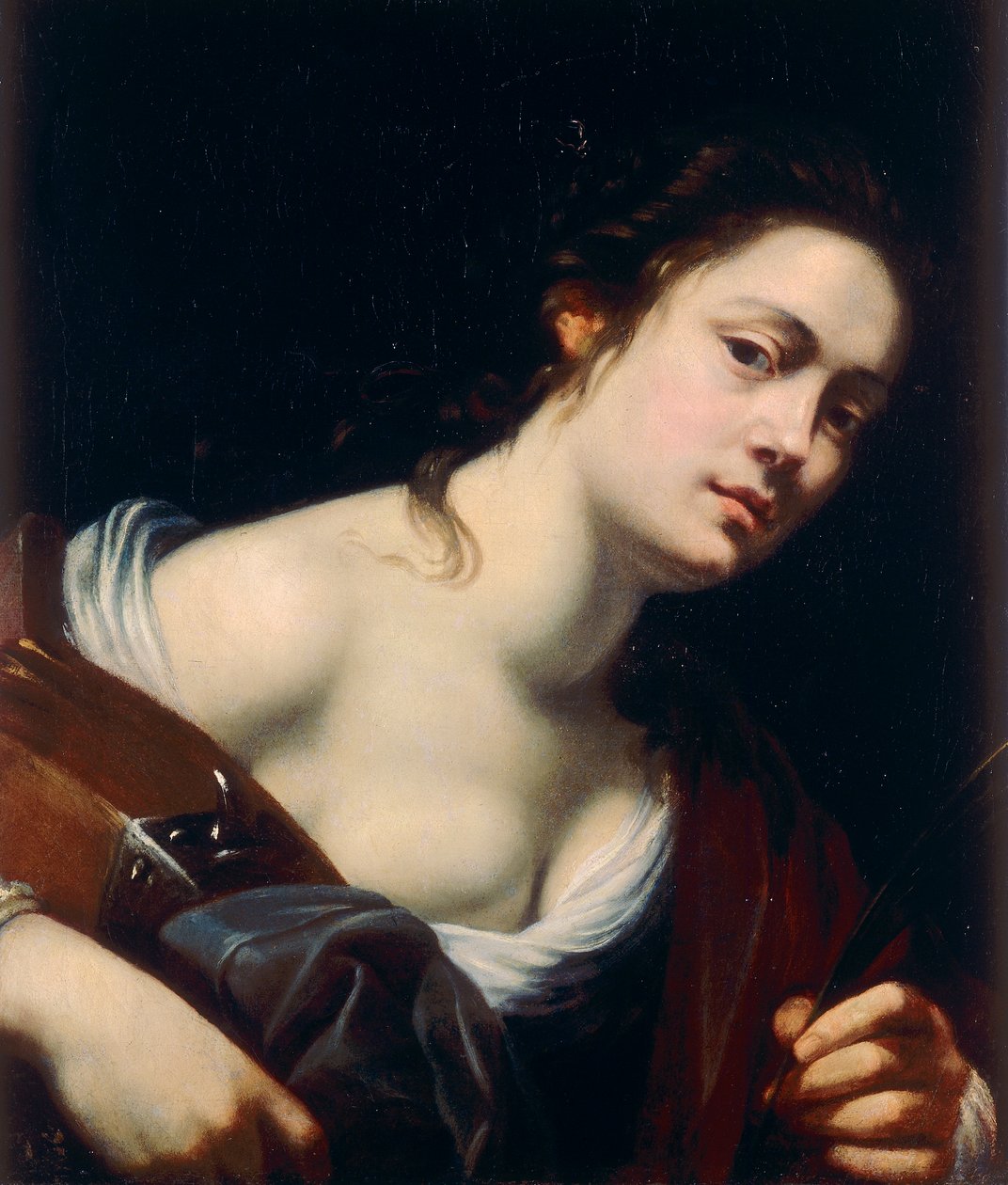 Pyhä Katariina tekijältä Artemisia Gentileschi