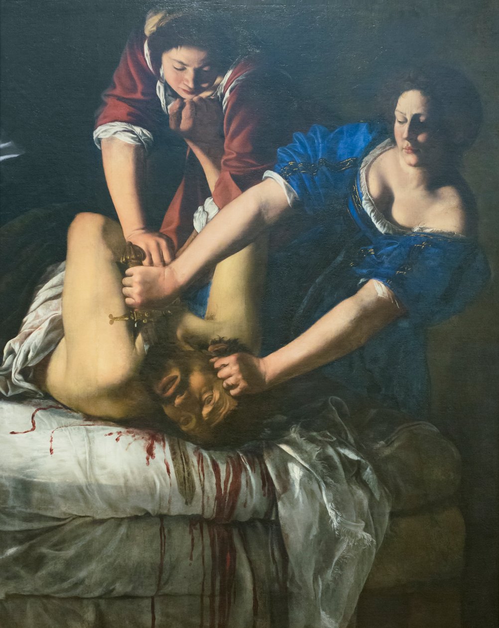 Judith ja Holofernes tekijältä Artemisia Gentileschi