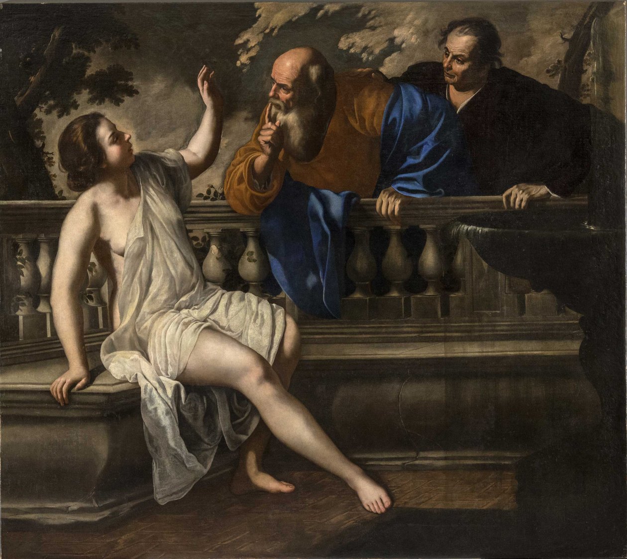 Susanna ja vanhimmat, 1652. tekijältä Artemisia Gentileschi