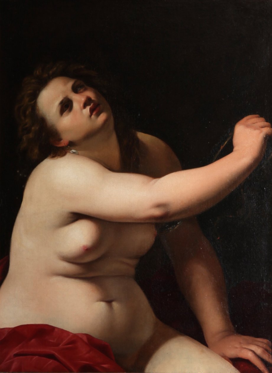 Kleopatran kuolema tekijältä Artemisia Gentileschi