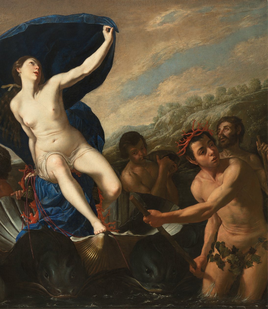 Galatean voitto (öljy kankaalle) tekijältä Artemisia and associate Gentileschi