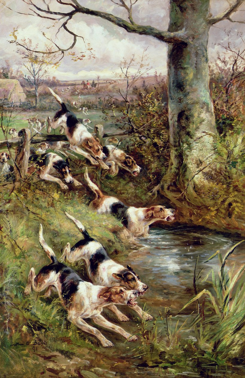 Täysi itku, 1891 tekijältä Arthur Alfred Davis