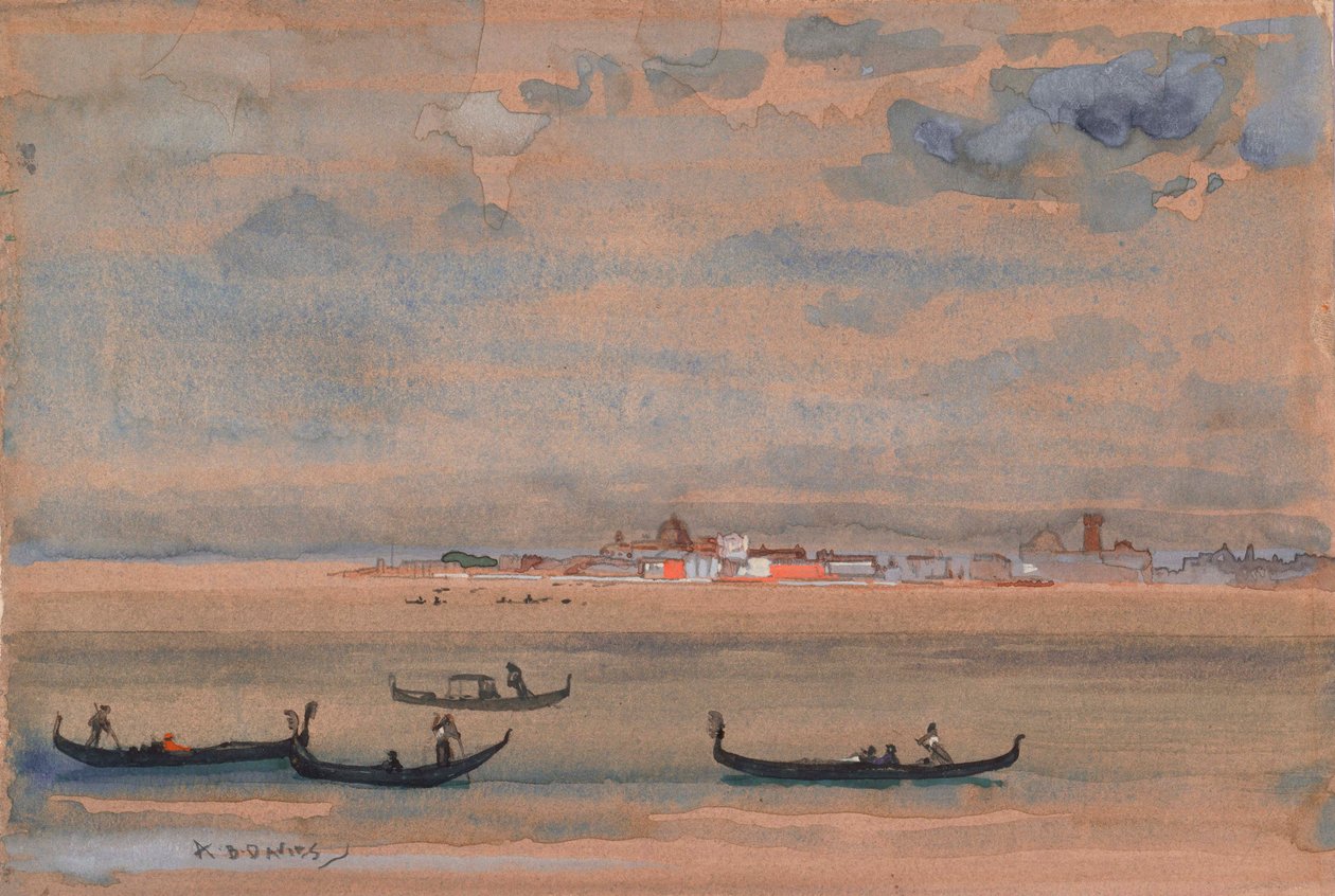 Gondolit tekijältä Arthur Bowen Davies