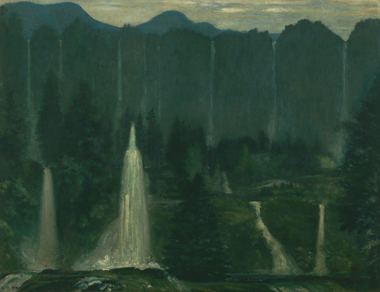 Monta vettä tekijältä Arthur Bowen Davies