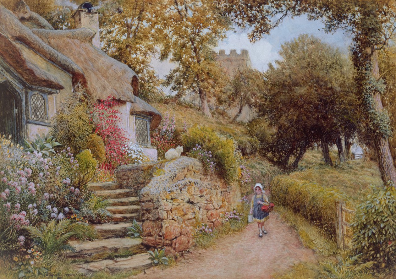 A Country Lane tekijältä Arthur Claude Strachan
