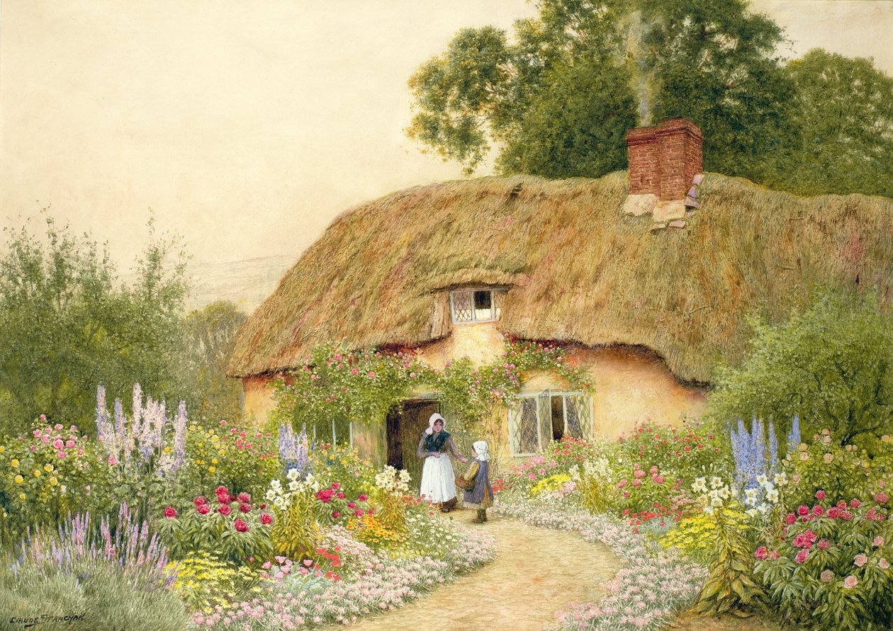 Devon-mökki tekijältä Arthur Claude Strachan