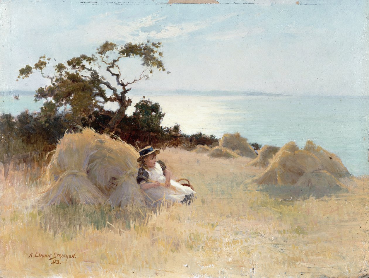 Iltaa kohti, 1893 (taulu) tekijältä Arthur Claude Strachan