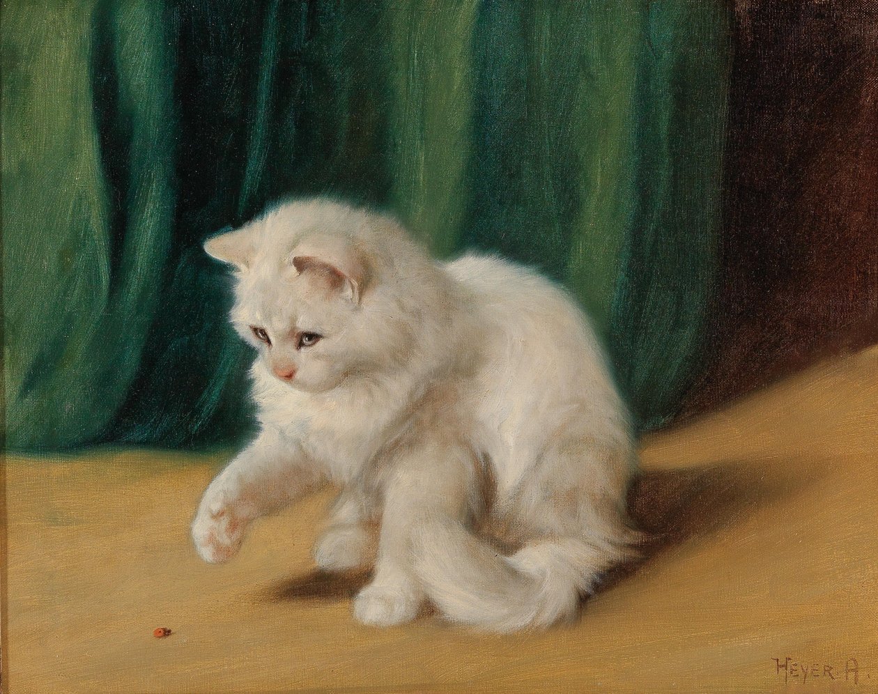 Kissa leppäkertun kanssa tekijältä Arthur Heyer