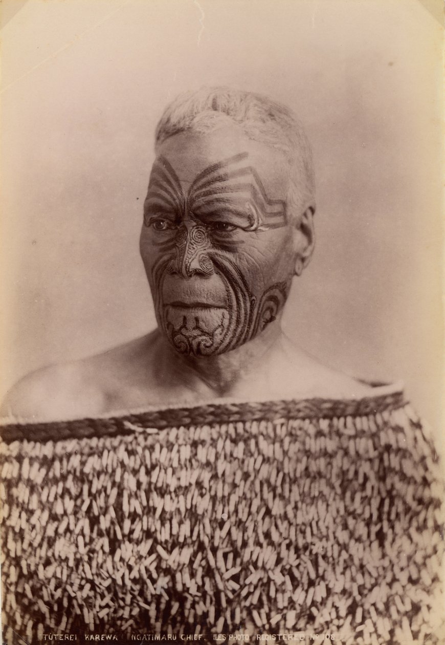 Tuterei Karewa Ngatimaru -heimosta, North Island, Uusi -Seelanti tekijältä Arthur James Iles
