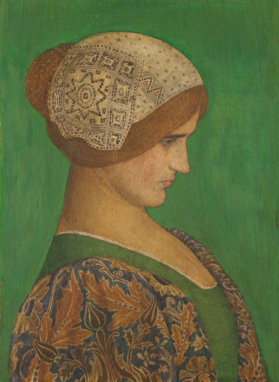 Georgie, 1898 (tempera paneelissa) tekijältä Arthur Joseph Gaskin