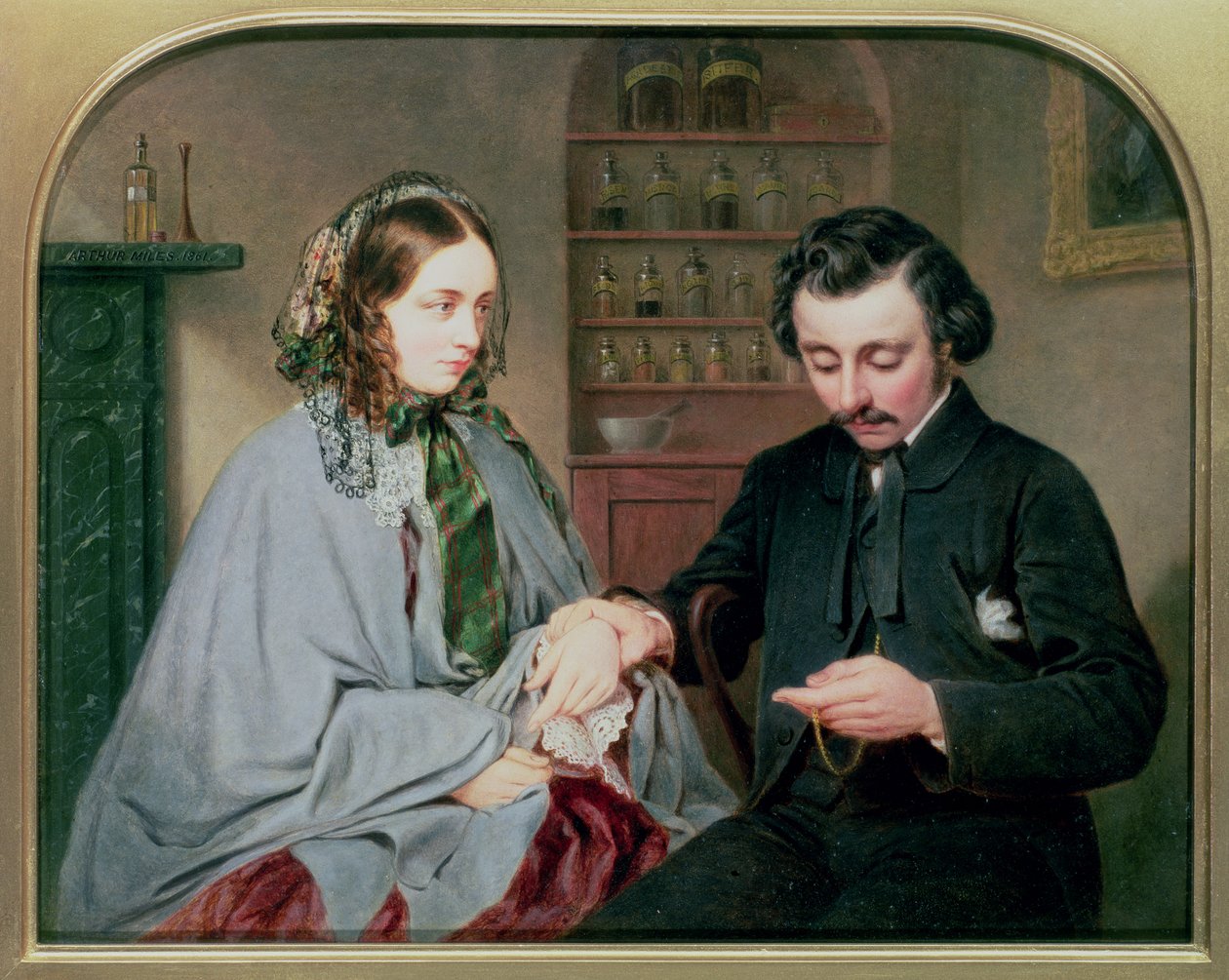 Tohtori, n. 1860 tekijältä Arthur Miles