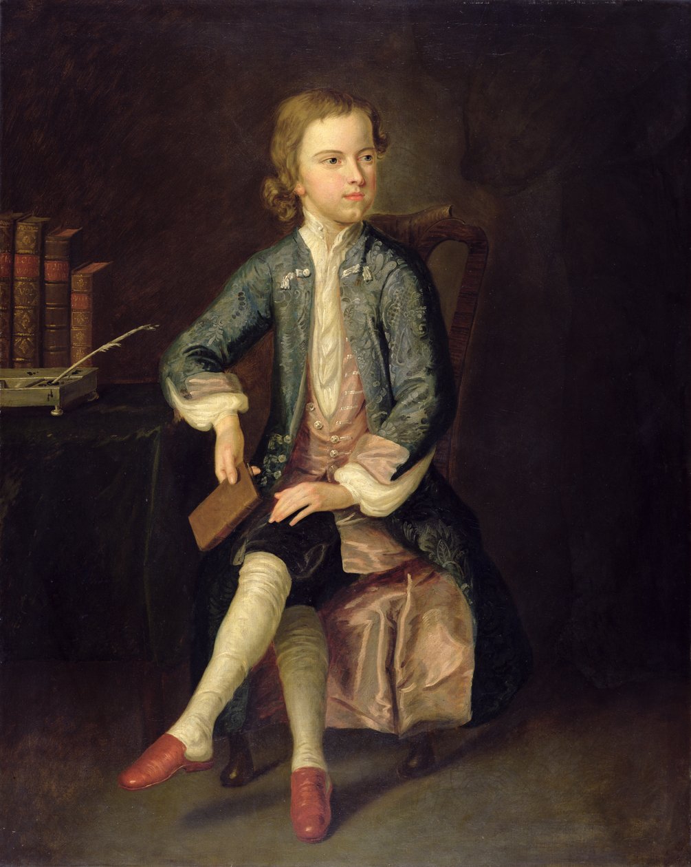 Thomas Grayn (1716-71) muotokuva n. 1731 tekijältä Arthur Pond