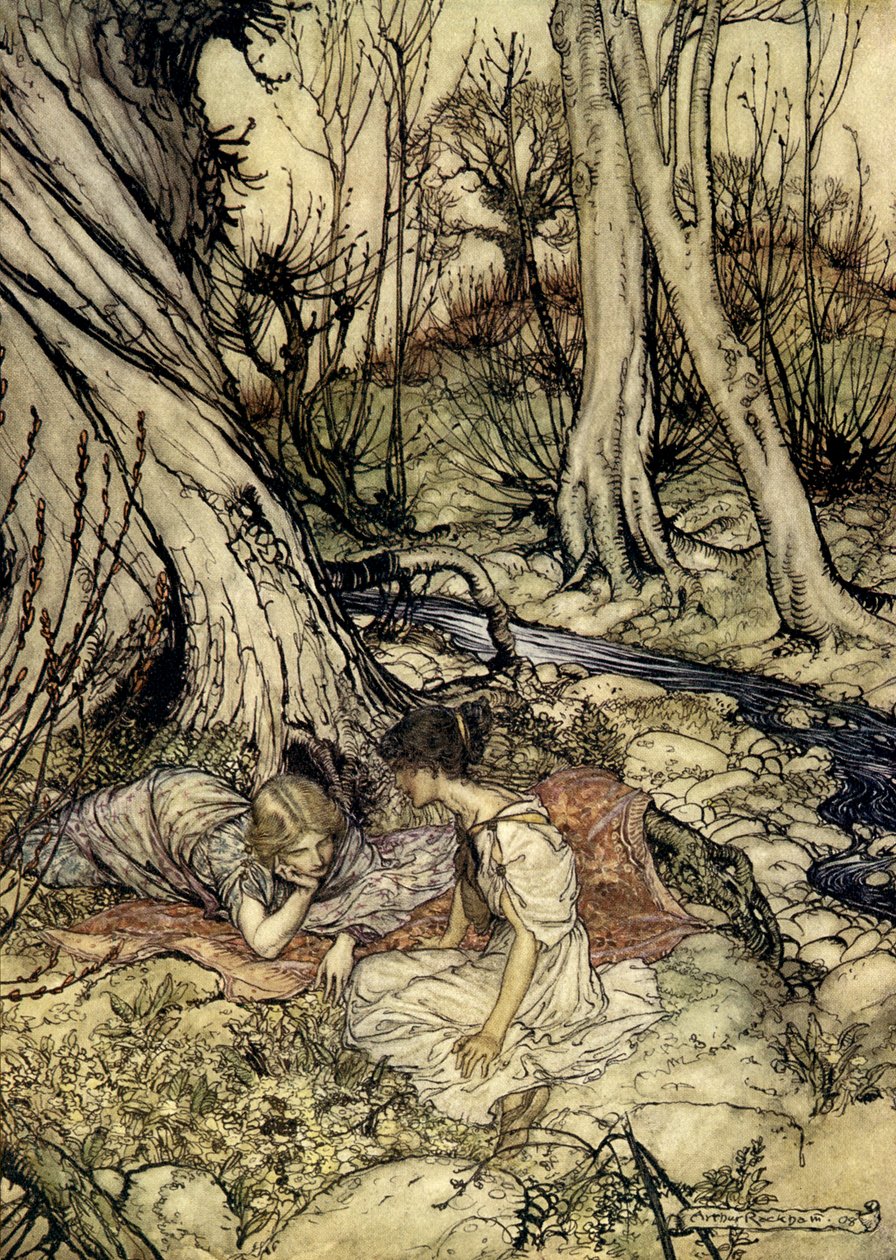 Juhannusyön unelma tekijältä Arthur Rackham