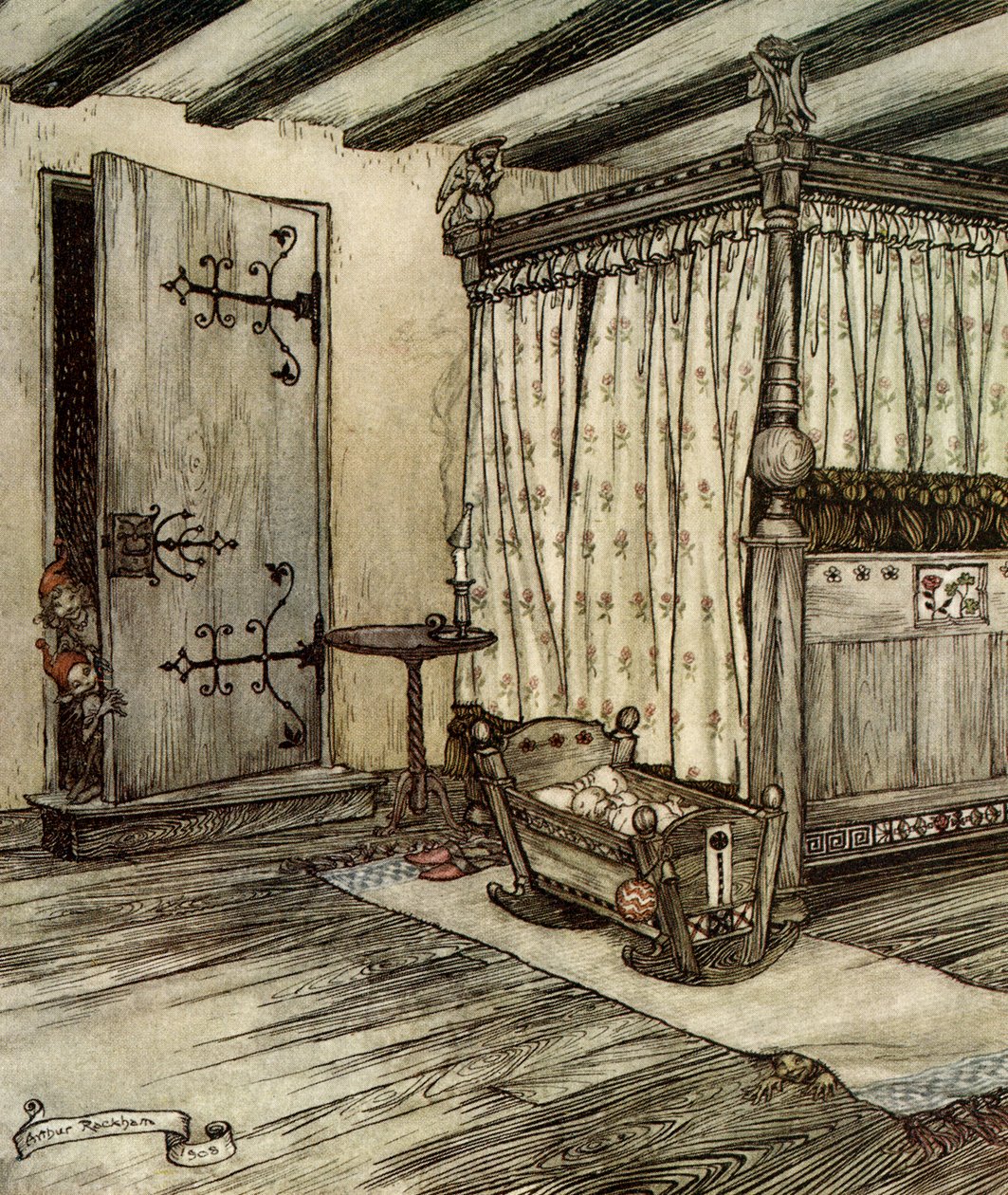 Shakespearen Kesäyön unelma tekijältä Arthur Rackham