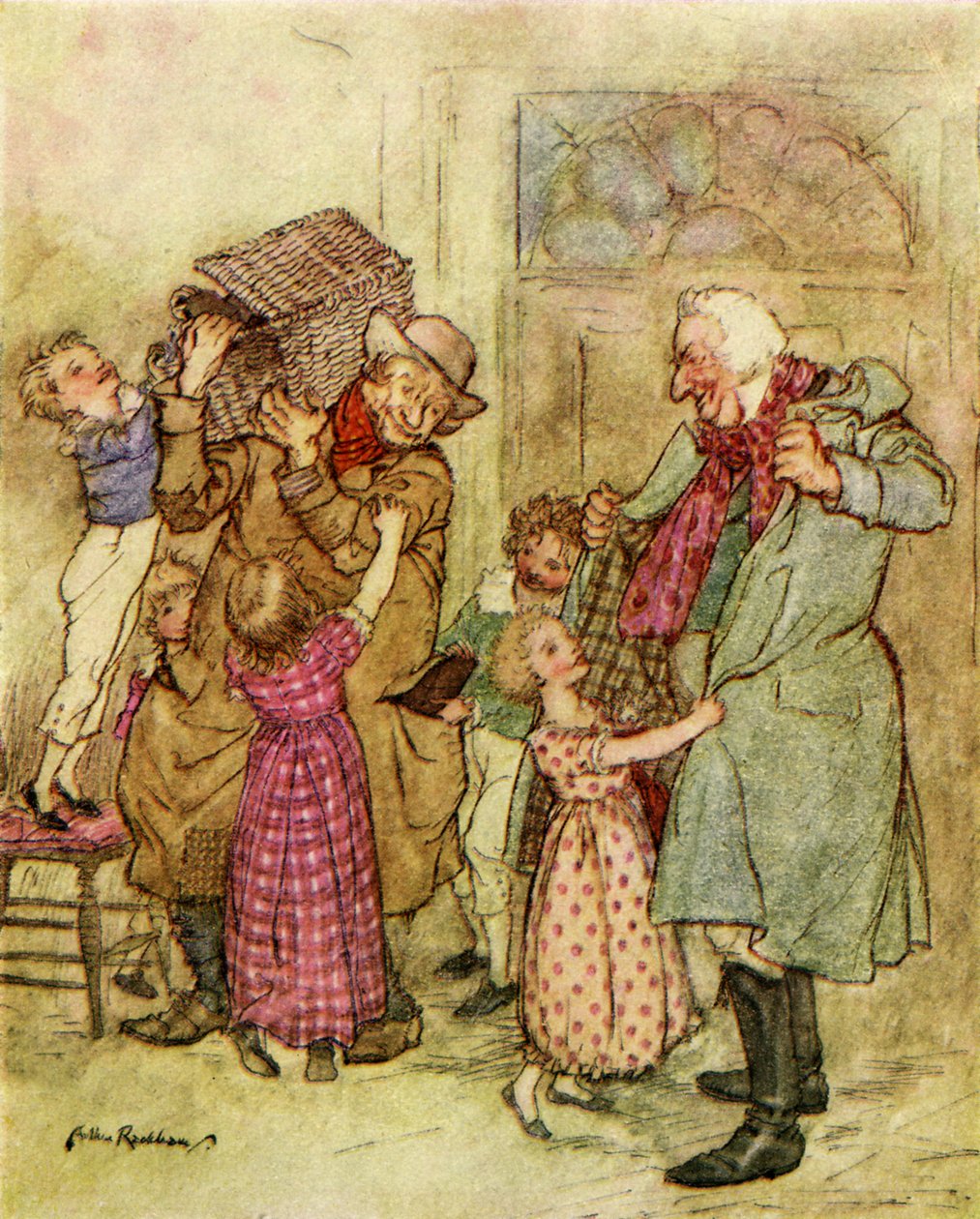 Charles Dickensin joululaulu tekijältä Arthur Rackham