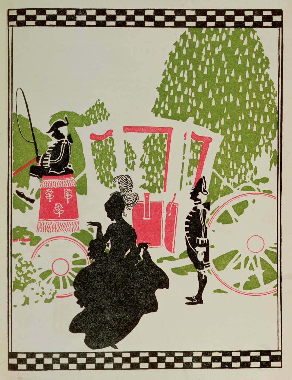 Cinderella lähdössä ballille tekijältä Arthur Rackham