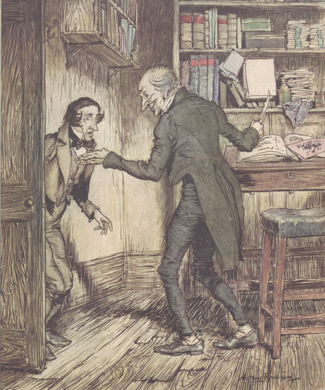 "En aio sietää tällaista", 1915. tekijältä Arthur Rackham