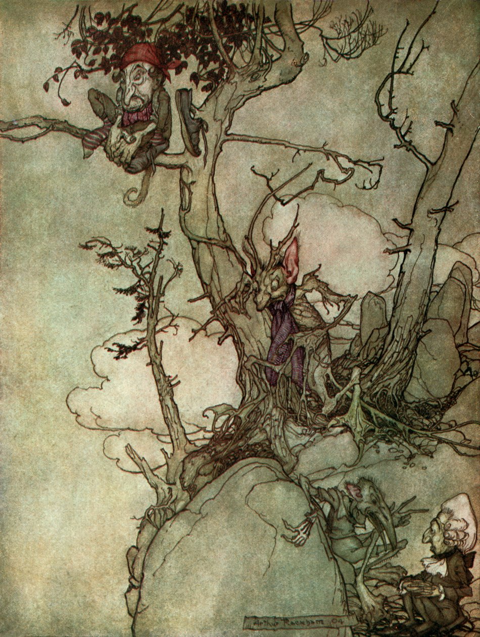 Washington Irving on lyhyt tekijältä Arthur Rackham