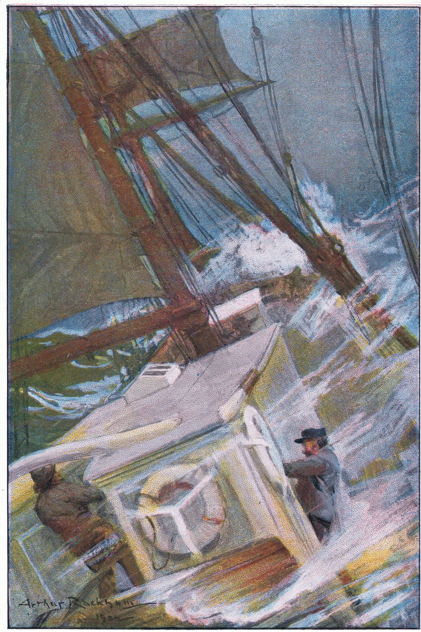 Teimme töitä noin puoli tuntia tekijältä Arthur Rackham