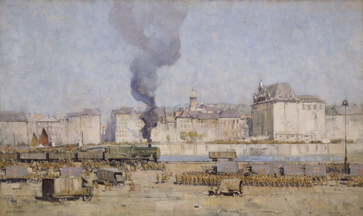Boulogne tekijältä Arthur Streeton