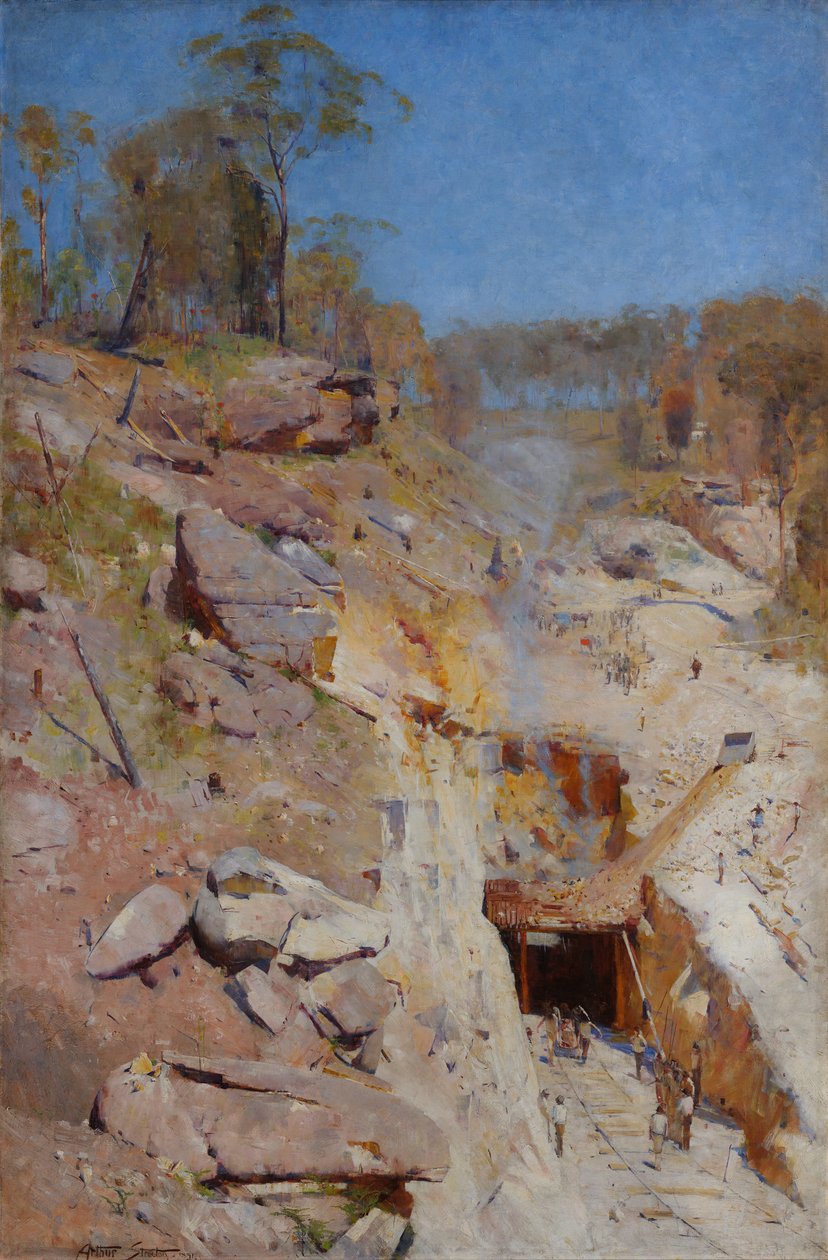 Tulipalot päällä tekijältä Arthur Streeton