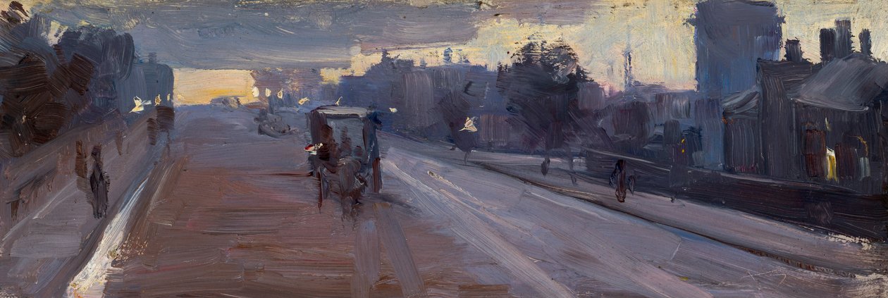 Hoddle St., klo 22 tekijältä Arthur Streeton