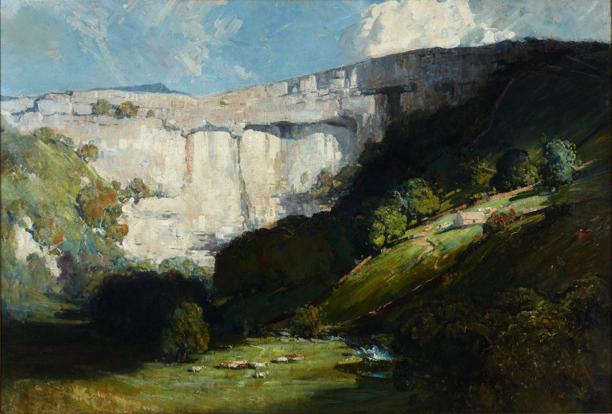 Malham Cove tekijältä Arthur Streeton