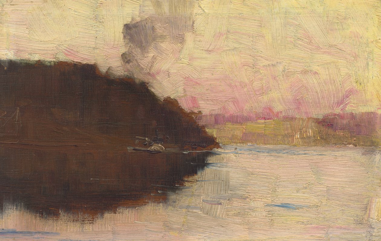 Point, auringonlasku tekijältä Arthur Streeton