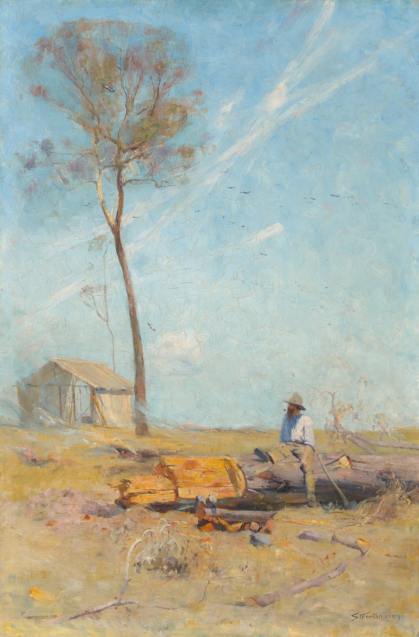 Valitsijan kota (Whelan lokissa) tekijältä Arthur Streeton