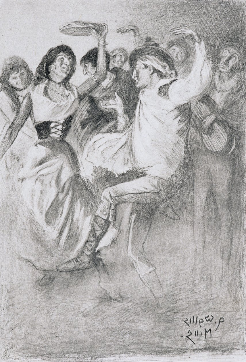 Mustalaisten avioliittotanssi, George Barrow