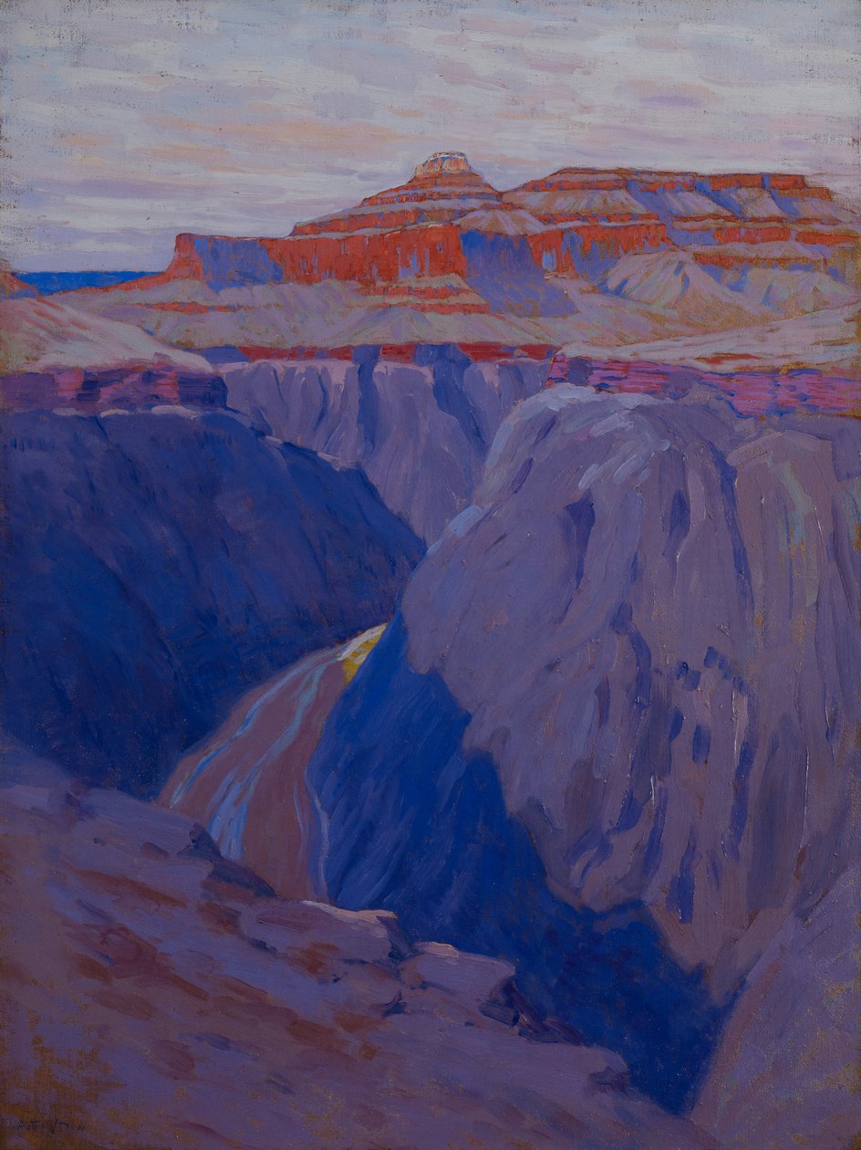 Tuhoaja, n. 1911–1913 tekijältä Arthur Wesley Dow