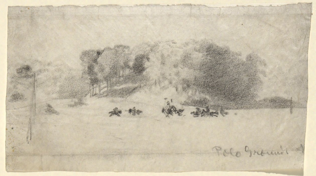 Polo Grounds tekijältä Arthur B. Davies