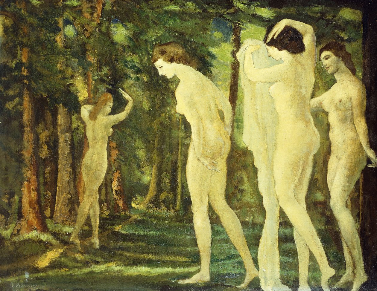 Muutoksen pilvi, tekijältä Arthur Bowen Davies