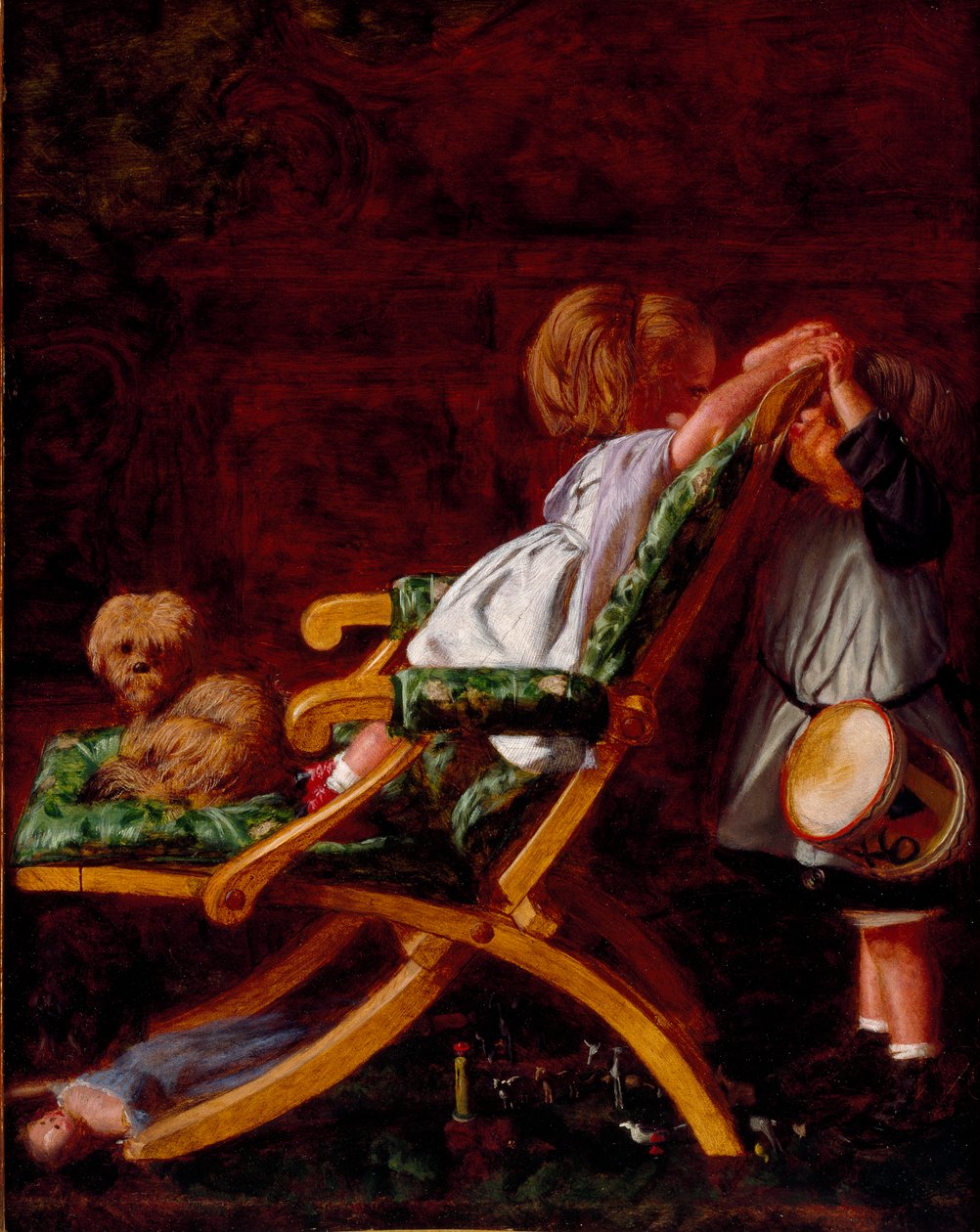 Leikkitoverit, 1866-1869 tekijältä Arthur Boyd Houghton