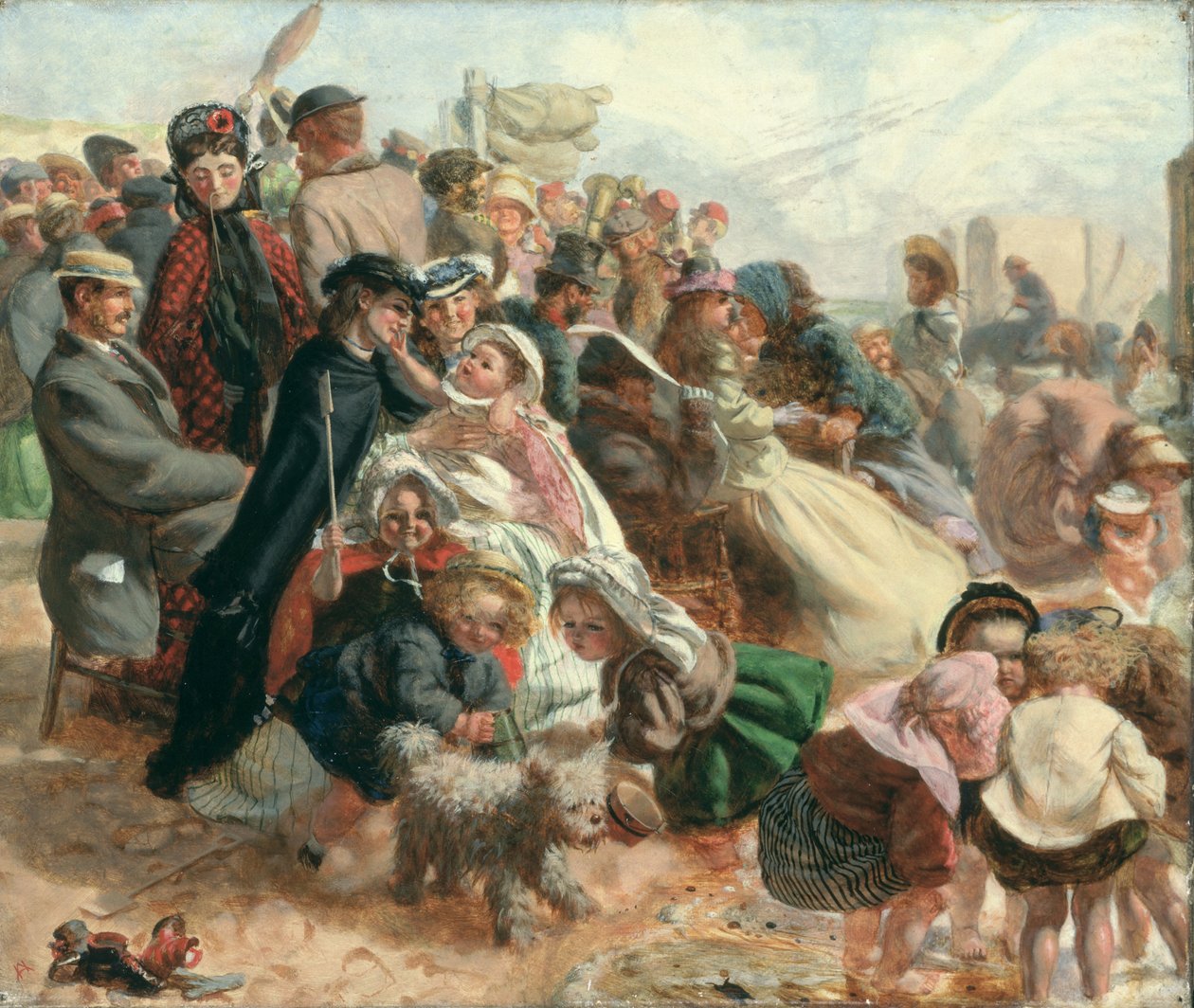 Ramsgate Sands, noin 1860 tekijältä Arthur Boyd Houghton