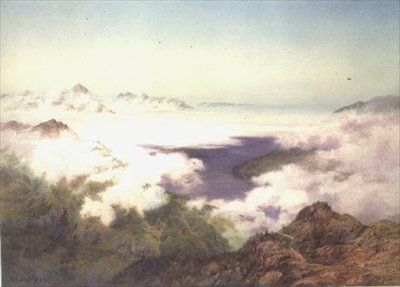 Varhainen aamu Schynegge Platte, Sveitsi tekijältä Arthur Croft