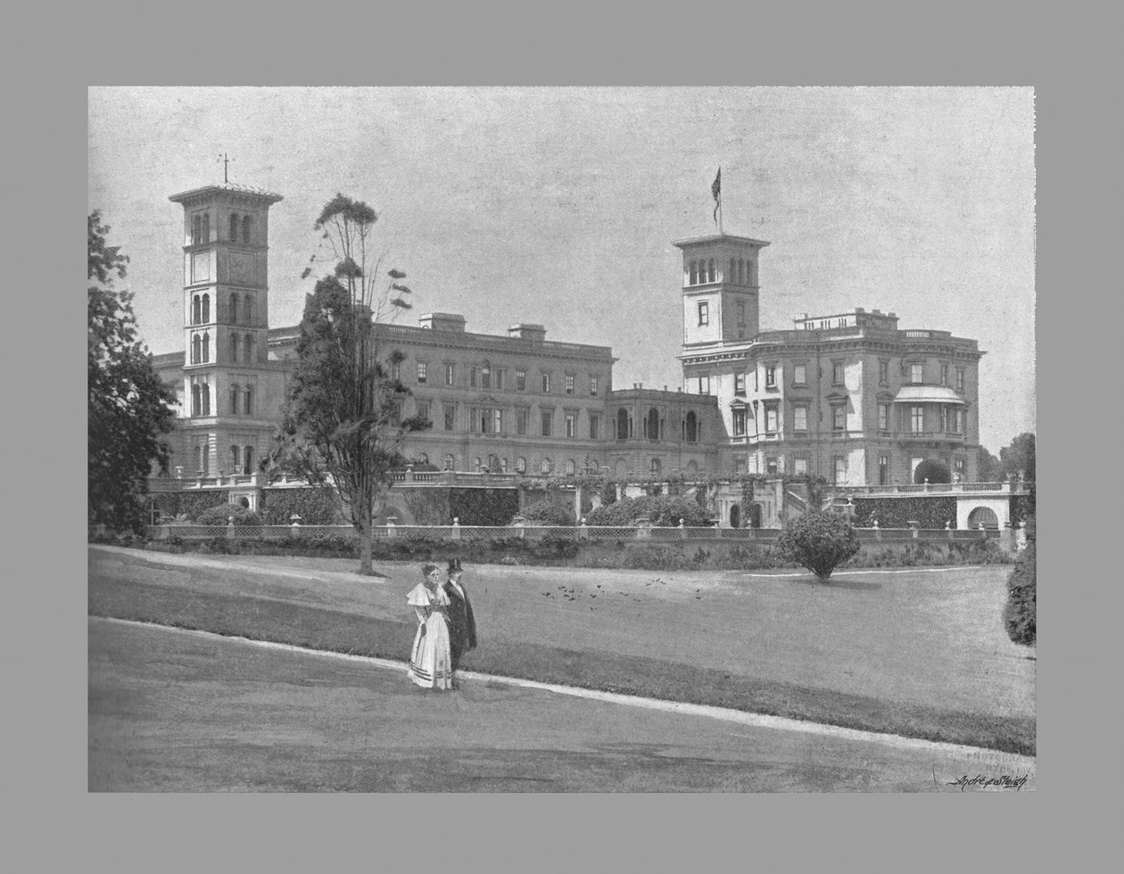 Osborne House, I.O.W. C1900 tekijältä Arthur Debenham