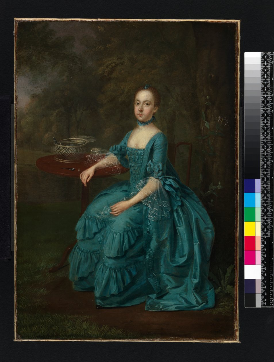 Lady Milner tekijältä Arthur Devis