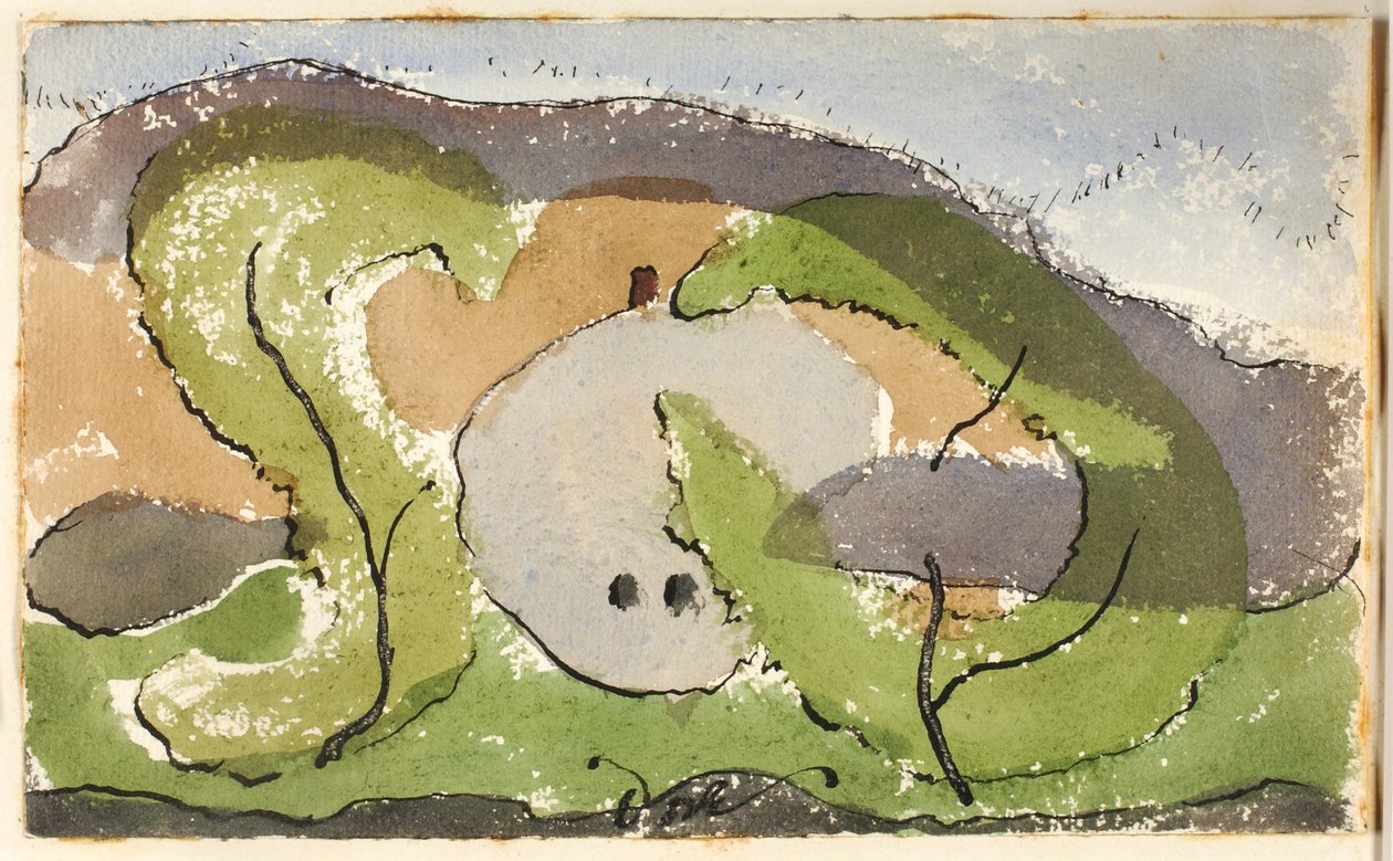 Nimetön (maisema) tekijältä Arthur Dove
