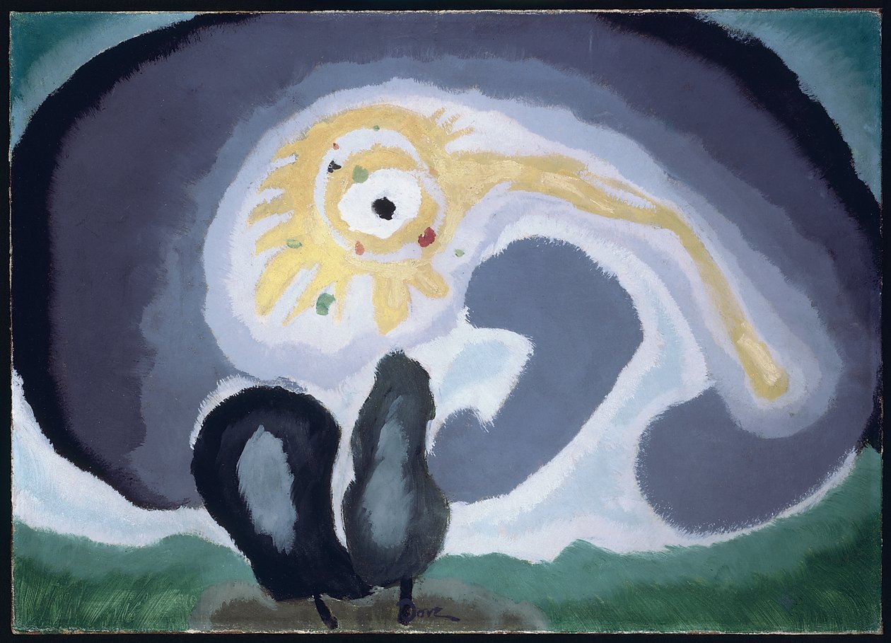 Heijastukset (öljy kankaalle) tekijältä Arthur Garfield Dove