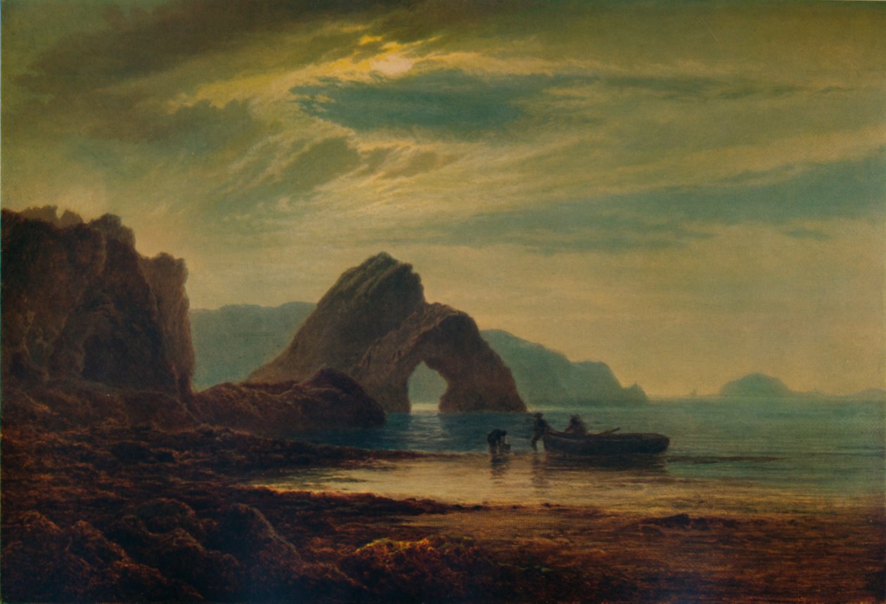 Gilters Point, Tenby, Moonlight, 1872-1874, 1935 tekijältä Arthur Gilbert