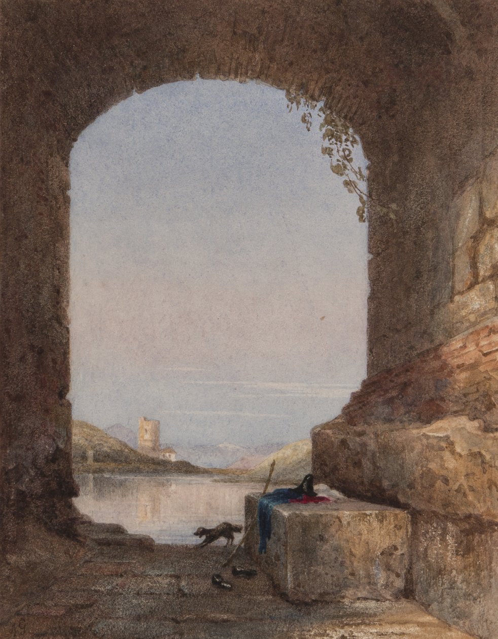 Napolilainen capriccio (wc paperille) tekijältä Arthur Glennie