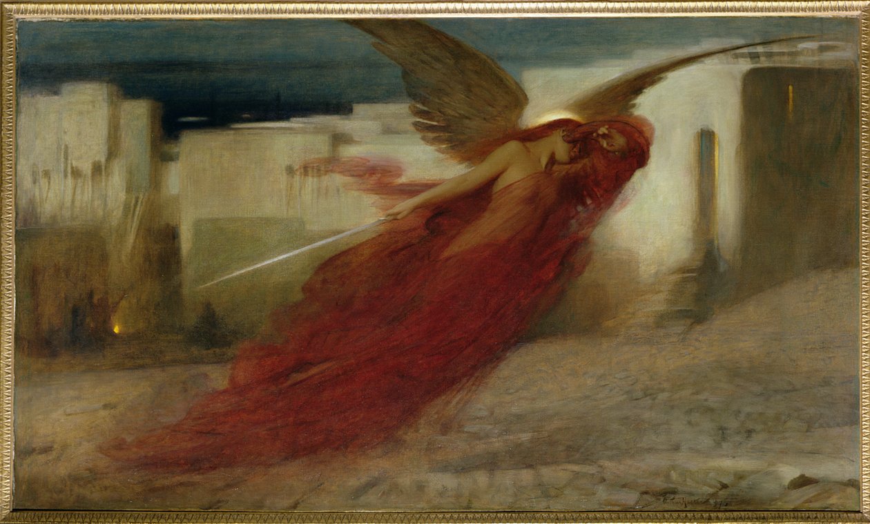 Ja sitten Egyptissä kuului suuri huuto, 1897 tekijältä Arthur Hacker