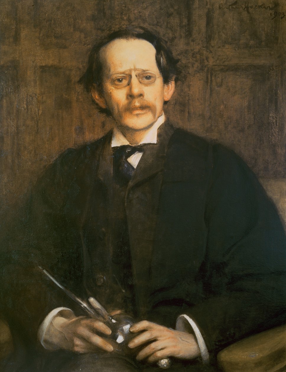 Joseph Thomsonin muotokuva, 1903 tekijältä Arthur Hacker