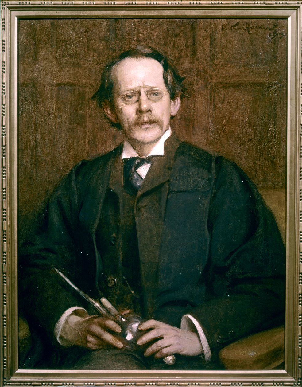 Sir Joseph John Thomsonin muotokuva tekijältä Arthur Hacker