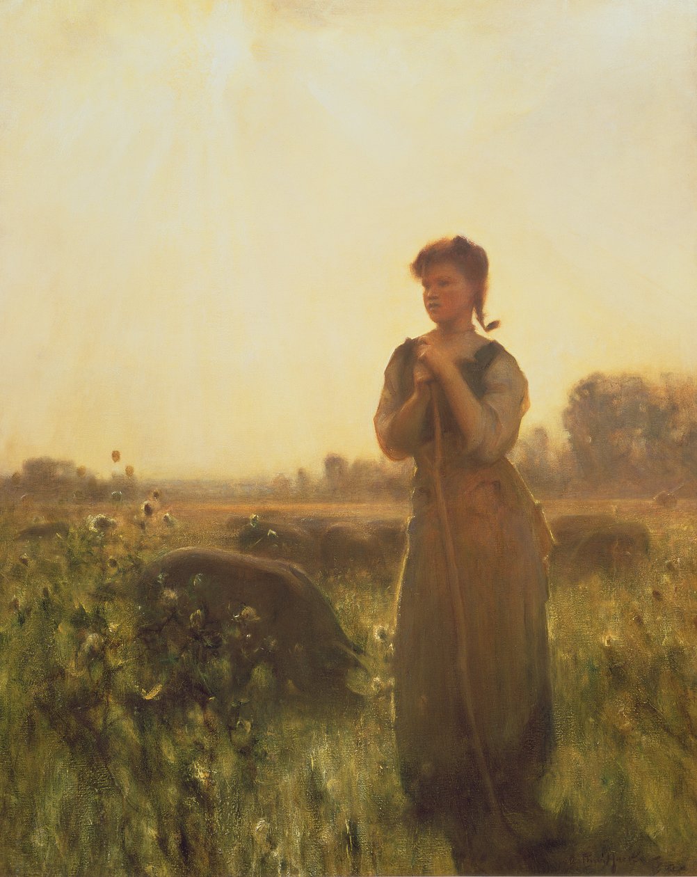 Maatilan tyttö tekijältä Arthur Hacker